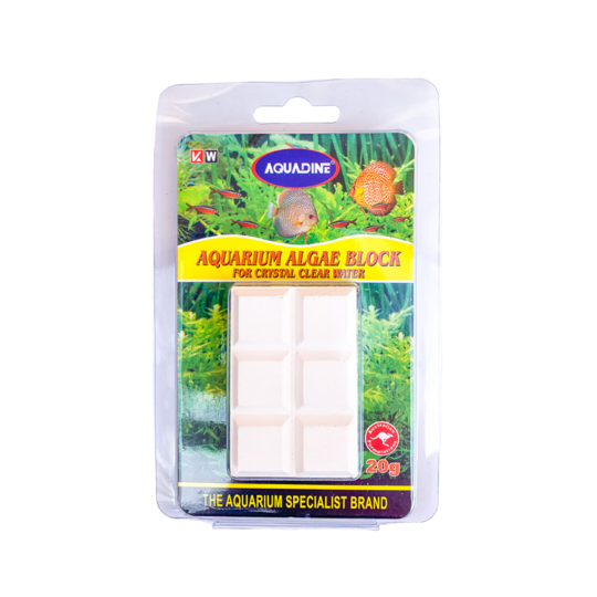 Aquadine Aquarium Algae Block 20g 120 Lt