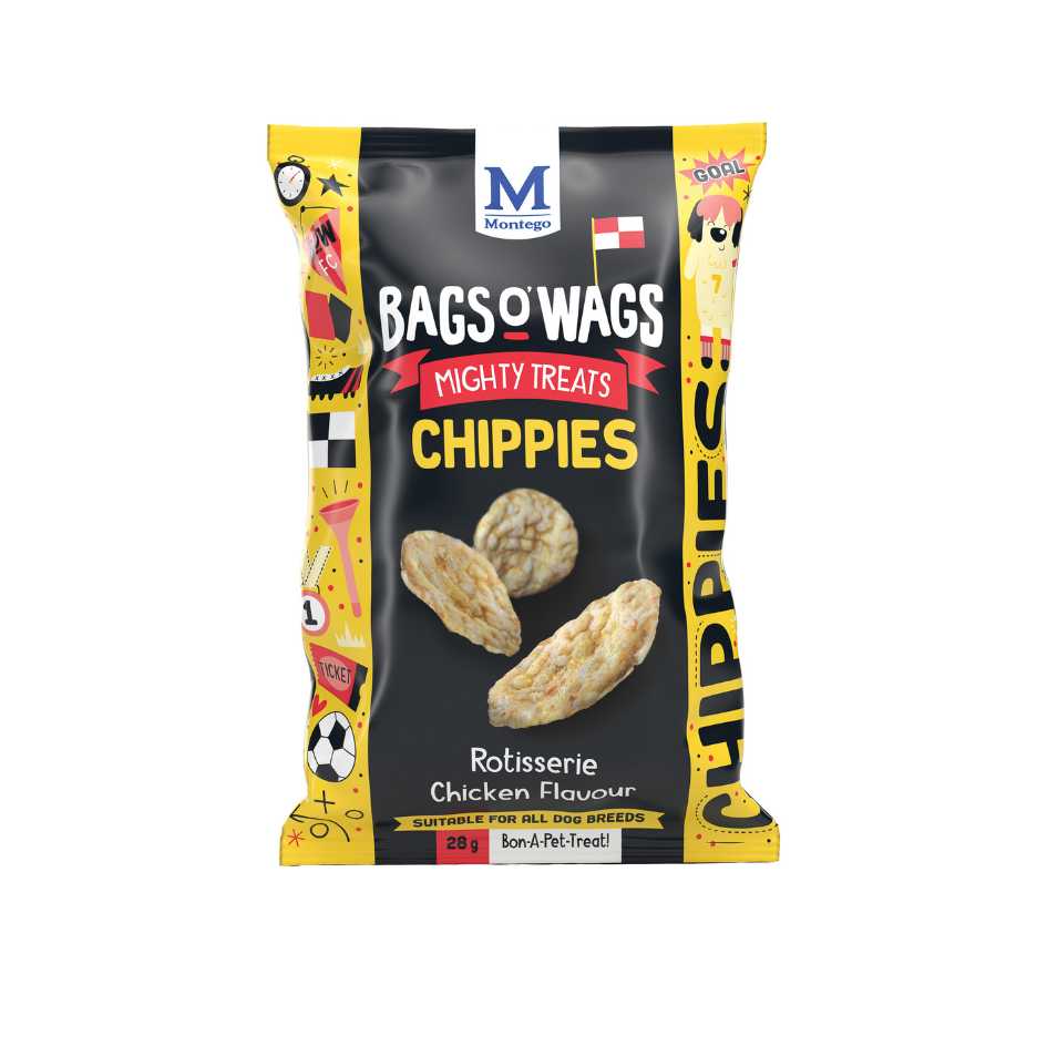 Montego Bags O Wags Chippies 28g