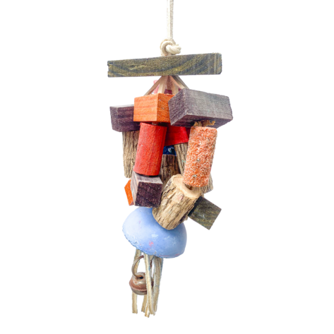 Strangled Bell Parrot Toy 400mm BT2906