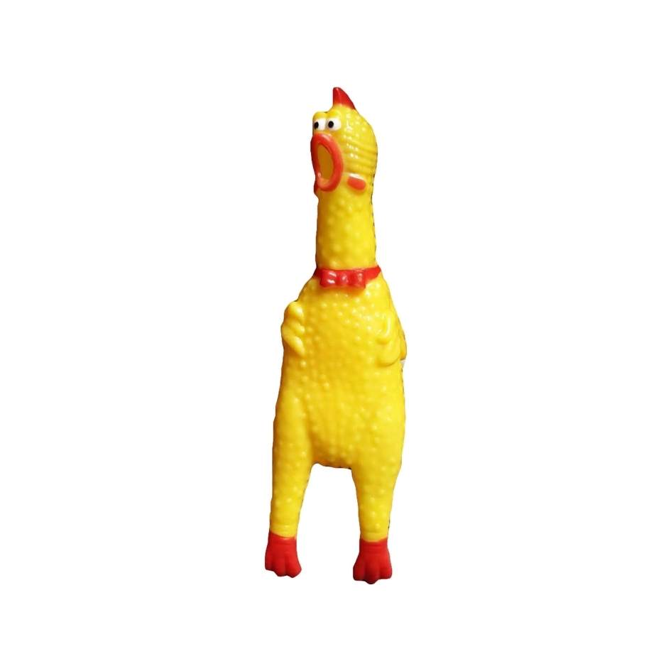 Squeaky Plastic Chicken
