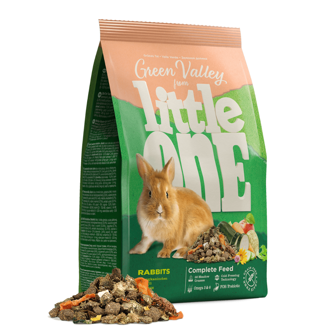 Little One "Green Valley" Rabbit Fibrefood 750g