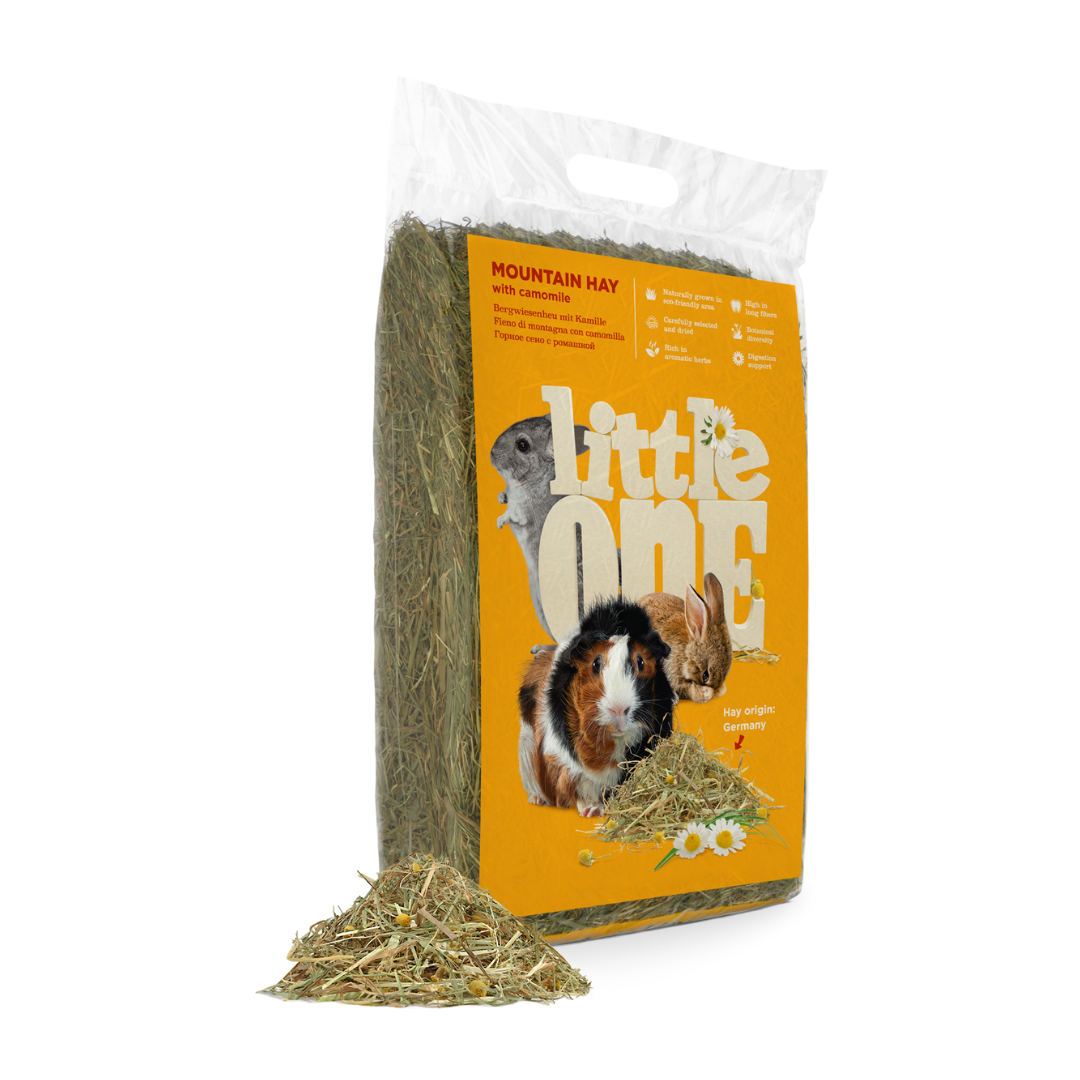 Little One Mountain Hay With Camomile 400g