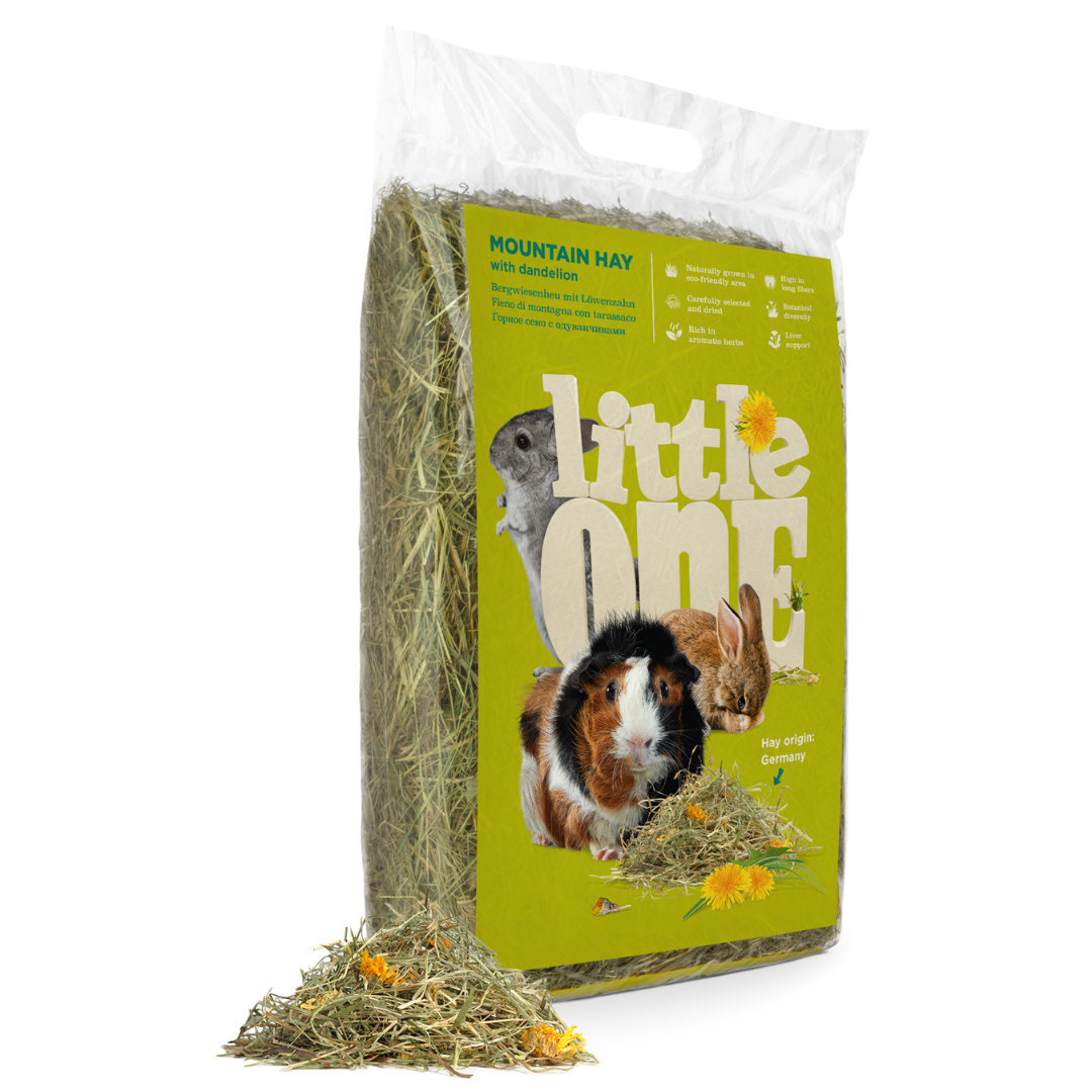 Little One Mountain Hay With Dandelion 400g