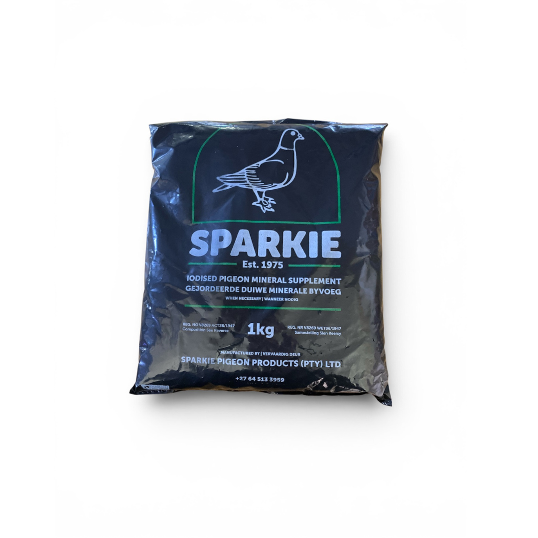 Sparkie Pigeon Mineral Black 1 Kg