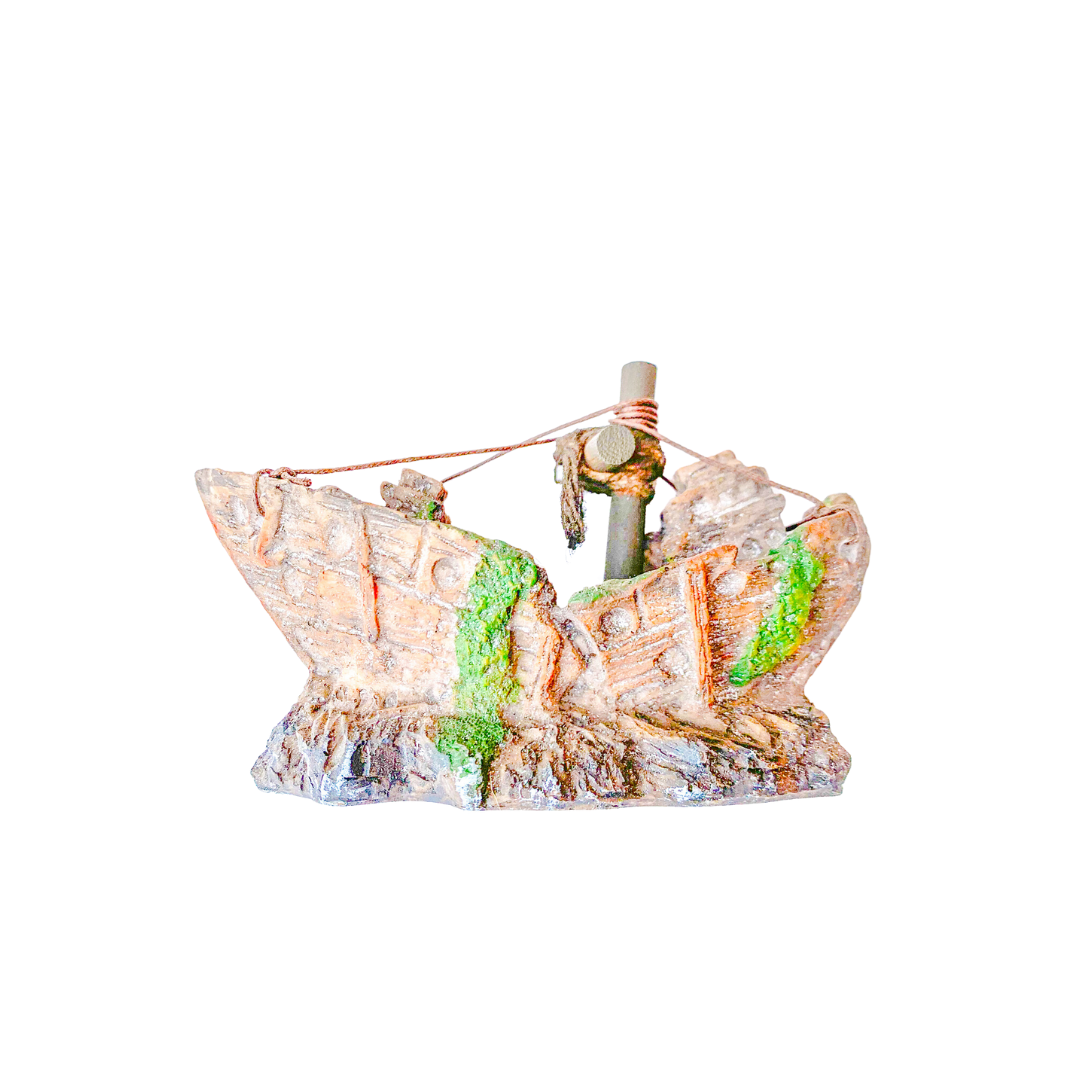 Ornament Shipwreck Broken