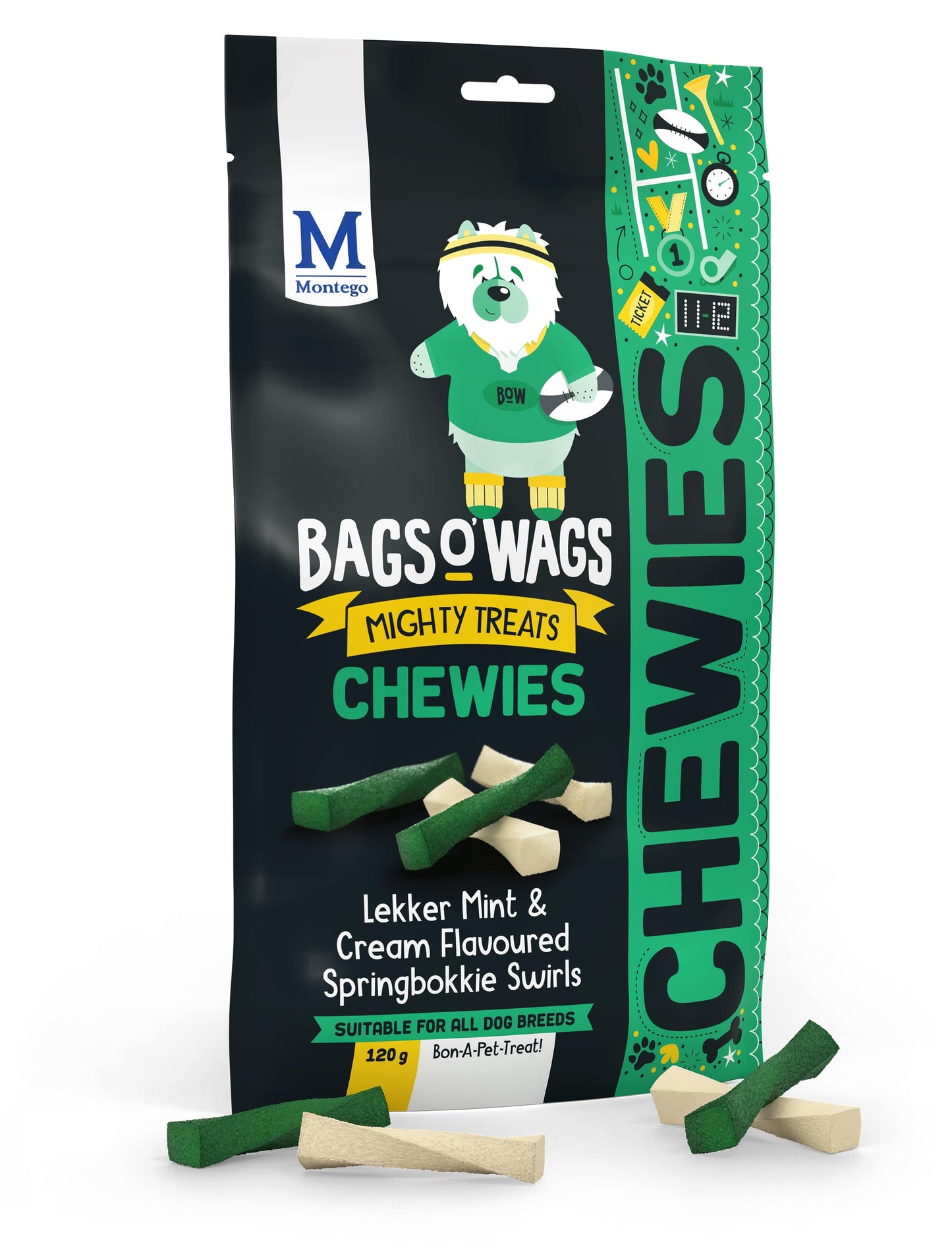 Montego Bags O Wags Chewies 120g