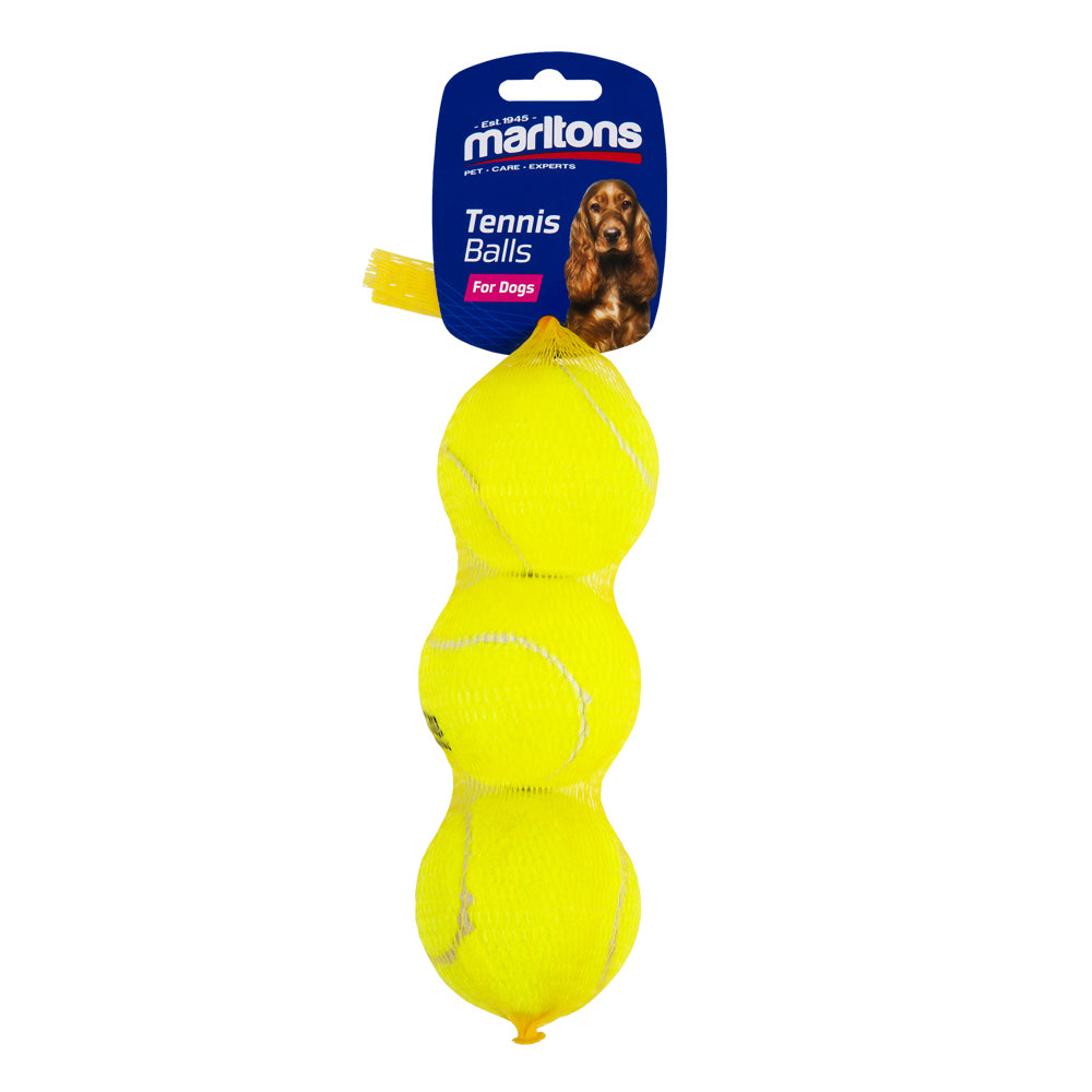 Marltons 3 Pack Tennis Ball Medium