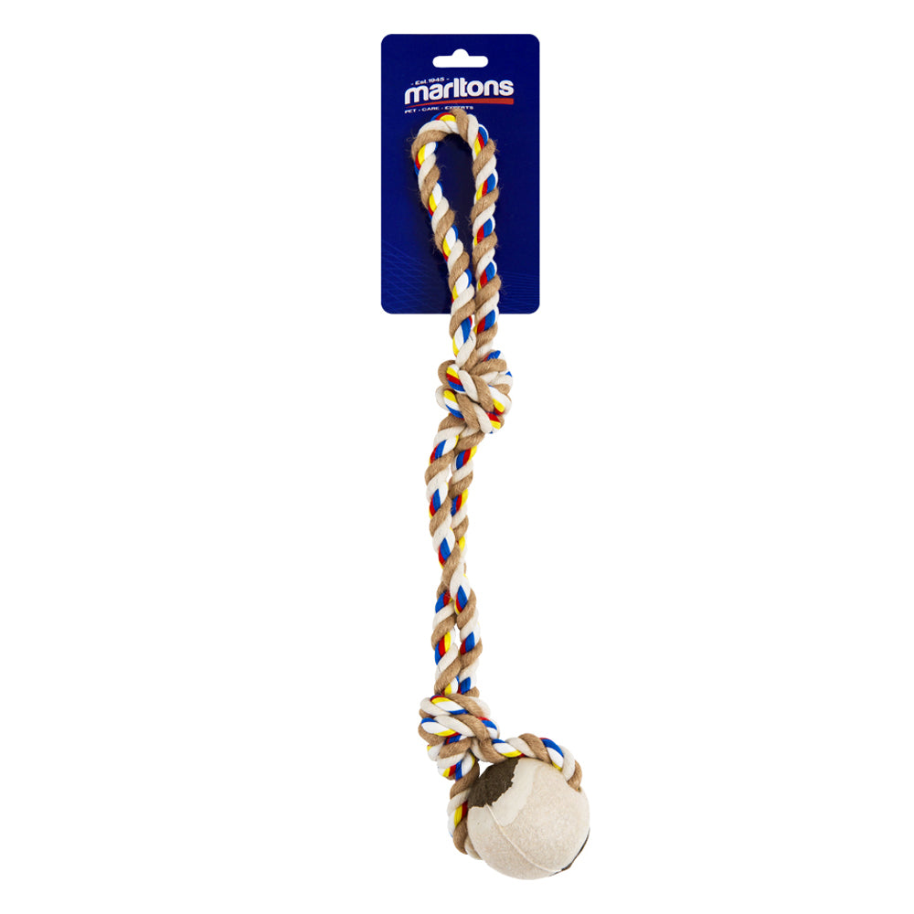 Marltons Double Rope Knots & Tennis Ball