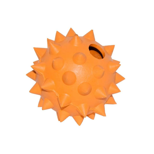 Ball Rubber Hedgehog With Bell