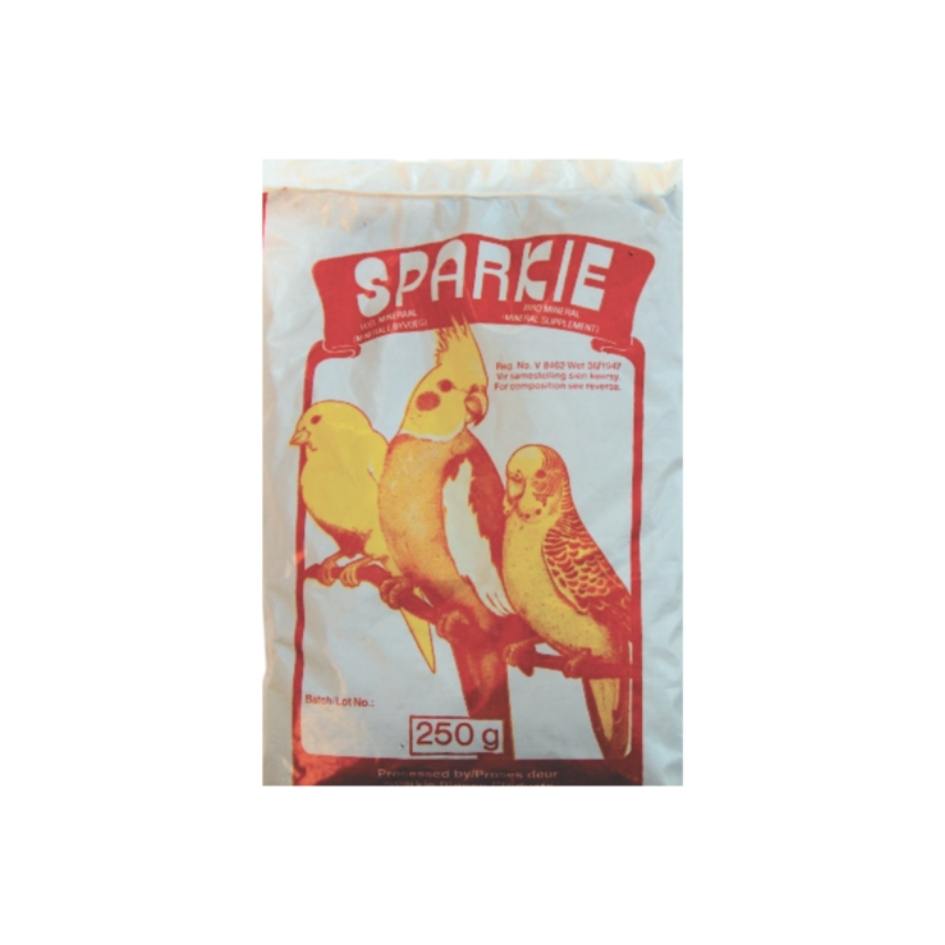 Sparkie Bird Mineral Black 250g