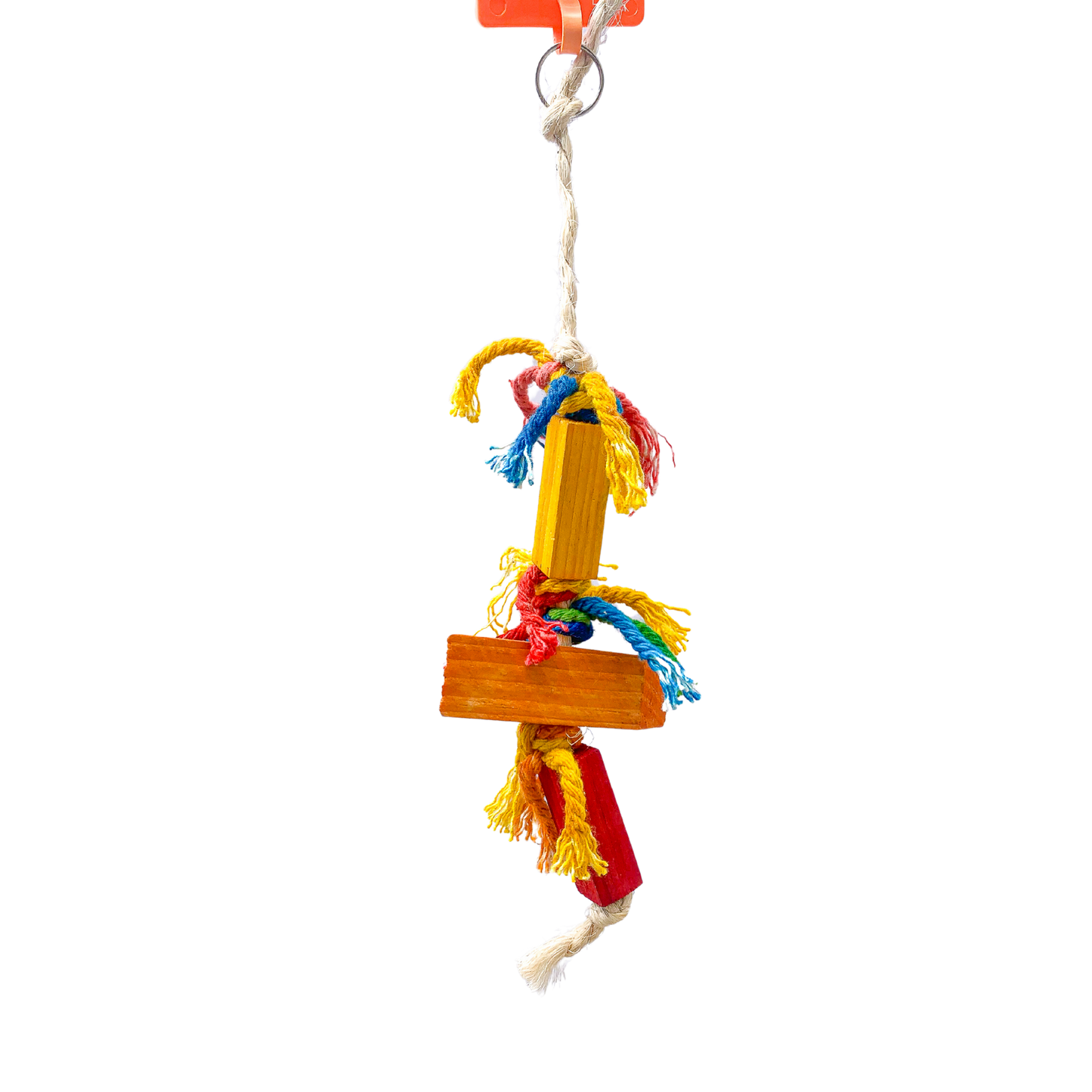 Bird Toy Small Wood/Rope BT010