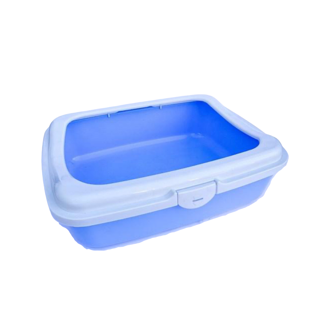 Cat Litter Tray With Rim