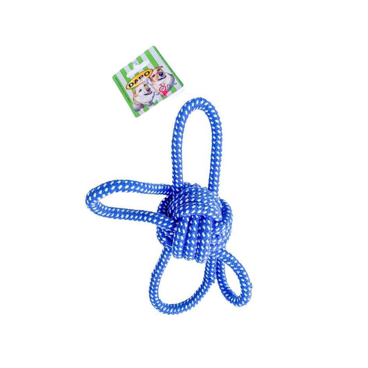 Neon Cotton Knotted Rope Ball Small