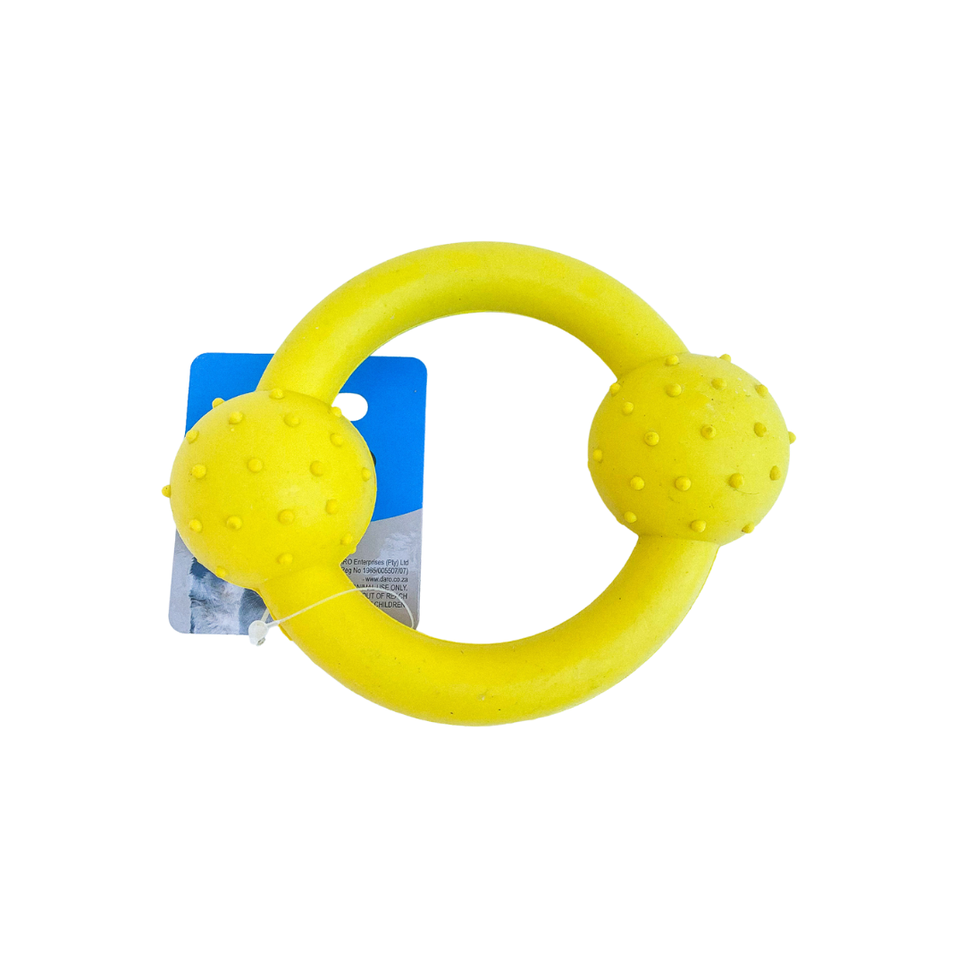 Rubber Ring With Ball & Bell