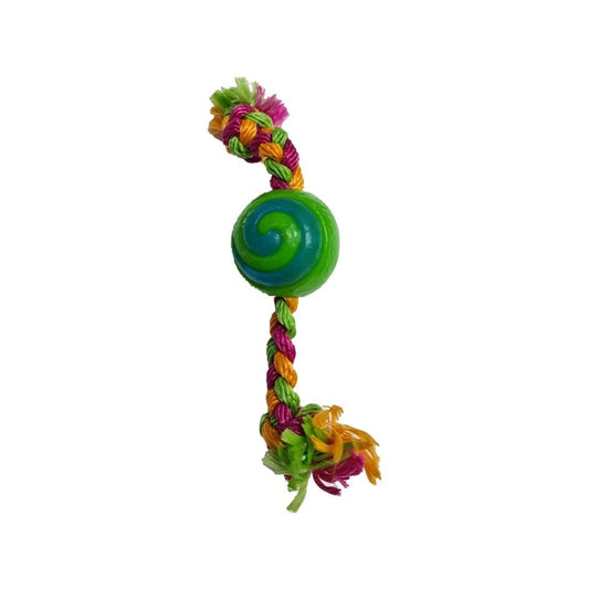 Ball In Coloured Rope