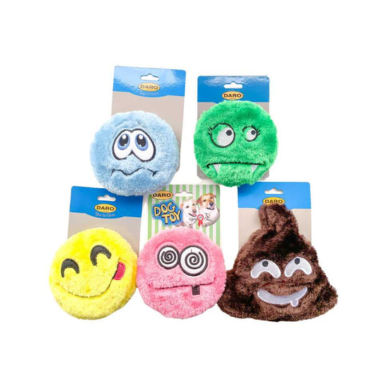 Emoji Squeaky Plush