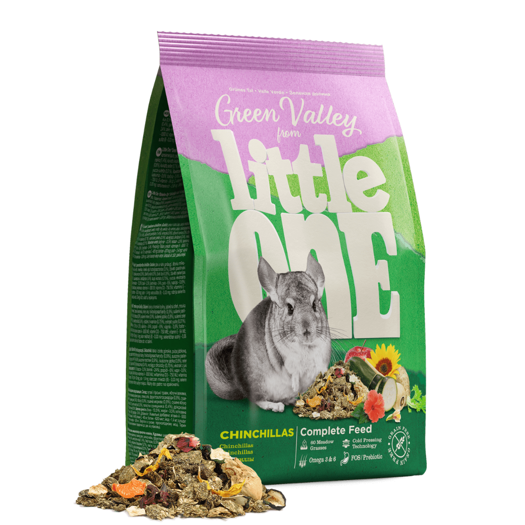 Little One "Green Valley" Chinchilla Fibrefood 750g