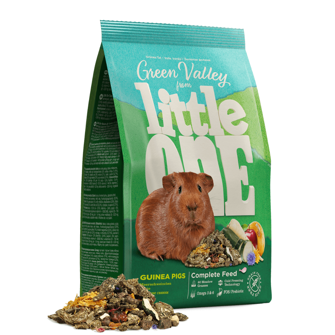 Little One "Green Valley" Guinea Pig Fibrefood 750g