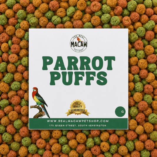 AVI Bird Food Parrot Puffs 500g
