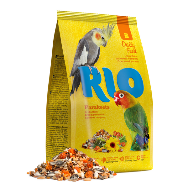 RIO Parakeet Daily Feed 1 Kg – The Real Macaw Pet Shop