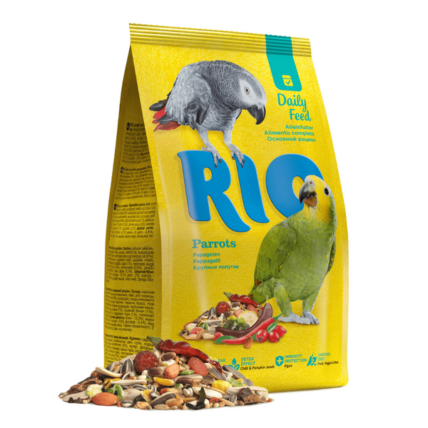 Parrot Rio Golden RIO Parrot Daily Feed – The Real Macaw Pet Shop