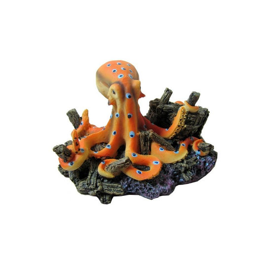 Ornament Orange Octopus