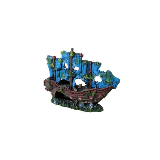 Ornament Blue Pirate Ship