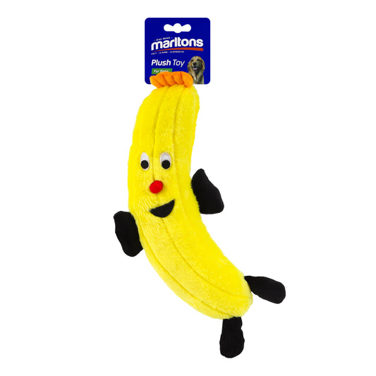 Marltons Banana Plush With Squeaker